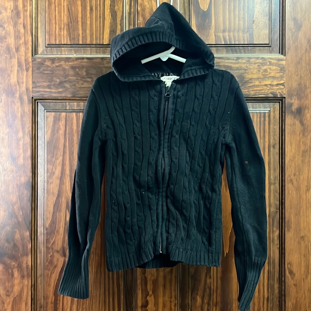 Cherokee Girls zip up hooded sweater